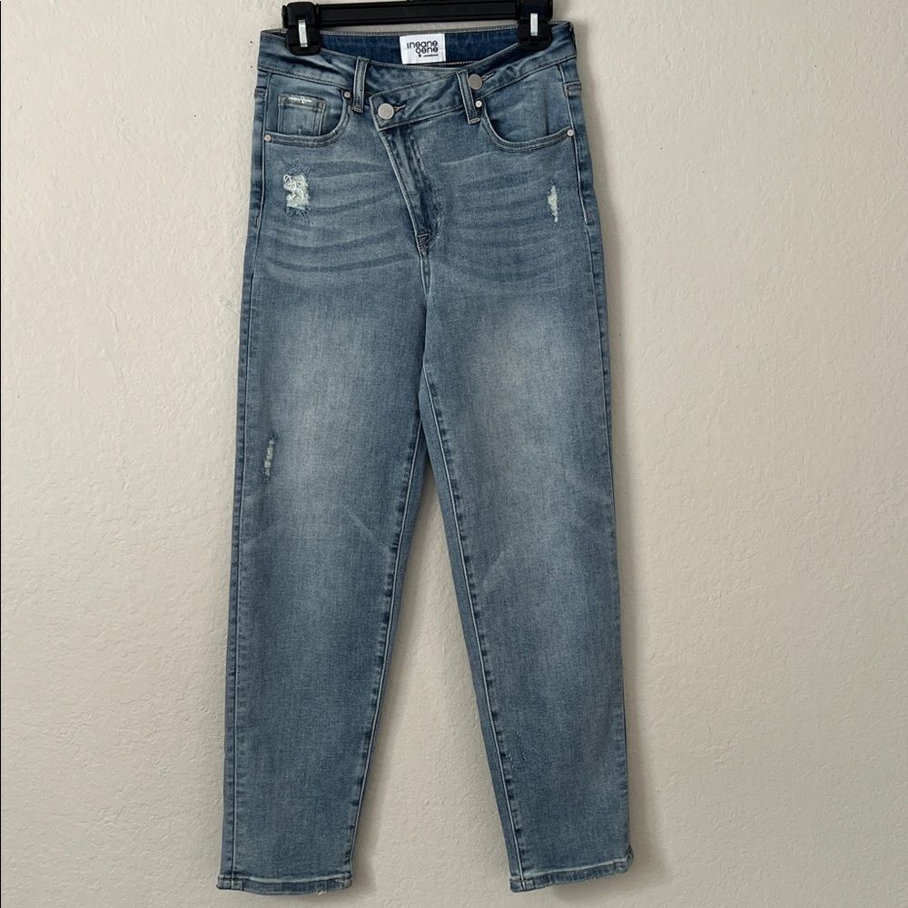 Insane Gene Crossover Button Design Jean Size 5/26